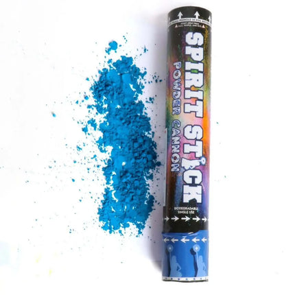 12" Powder Spirit Stick - Blue Party Expo
