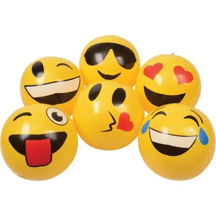 12" Emoji Inflatable Balls Party Expo