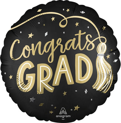 18" Tassels Congrats Grad Mylar Balloon Party Expo