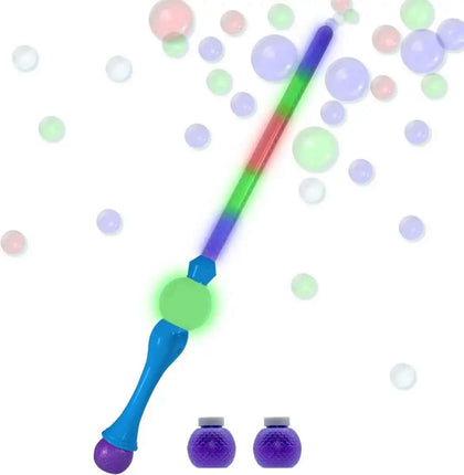 31.5" Blue Bubble Sword with 2 Bubble Solutions (1ct) Party Expo