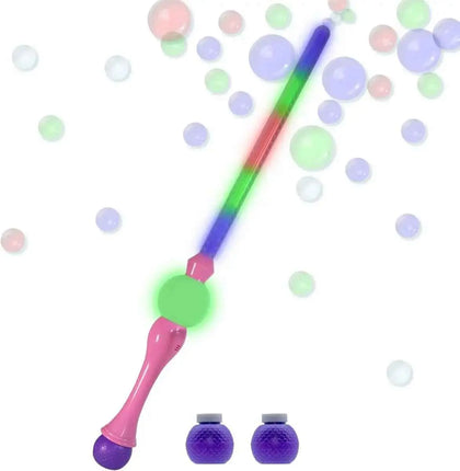 31.5" Pink Bubble Sword with 2 Bubble Solutions (1ct) Party Expo
