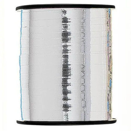 50-Yards Silver Curling Ribbon - Party Expo