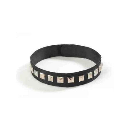 Black Studded Necklace Choker - Party Expo