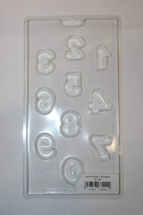 Candy Mold - Numbers - Party Expo
