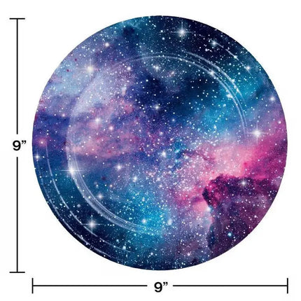 Galaxy Party - 9" Dinner Plates (8ct) Party Expo