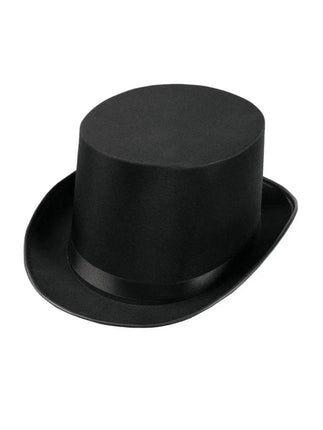 Gentleman Deluxe Satin Top Hat - Party Expo