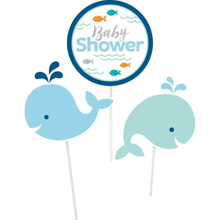 Lil' Spout Blue Centerpiece Sticks - Party Expo