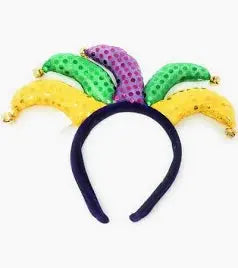 Mardi Gras Jester Headband Party Expo