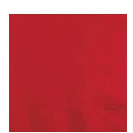 Red Beverage Napkins (16ct) - Party Expo