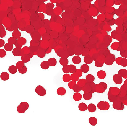 Red Decorative Party Tissue Confetti - Party Expo