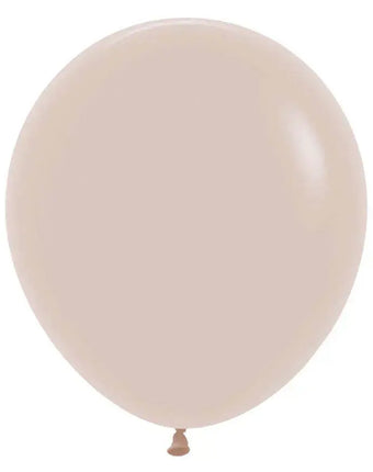 Sempertex - 18" White Sand Latex Balloons (6ct) Party Expo