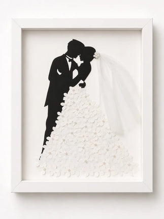 Shadow Box Wedding Couple Party Expo