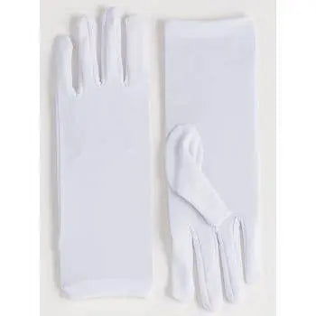 Short Dress White Gloves - Party Expo