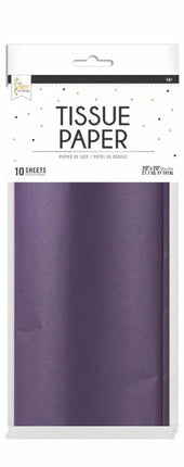 Tissue Paper - Purple (10ct) - Party Expo