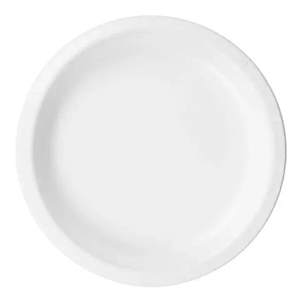 Touch of Color - 7" Premium Strength Dessert Plates - White Party Expo