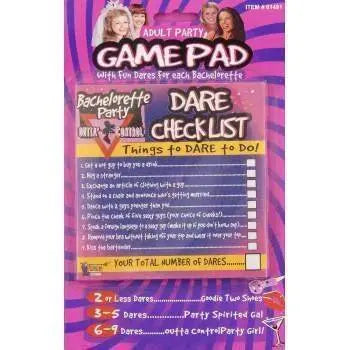 Adult Party Game Pad (1ct) - Party Expo