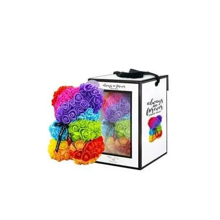 Always And Forever - Rainbow Flower Bear - Party Expo
