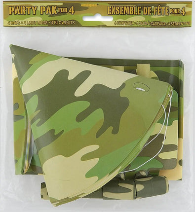 Army Camo Party Pack - Party Expo