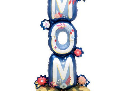 Artful Florals Mom Airloonz Balloon - SKU:A4-4181 - UPC:026635441810 - Party Expo