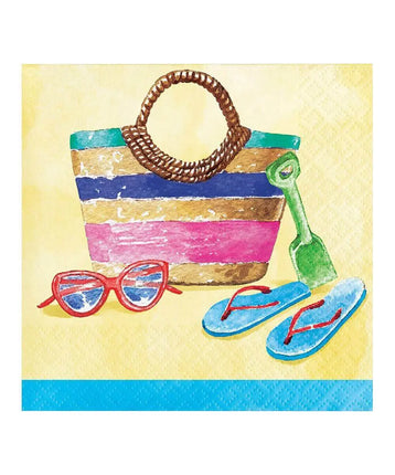 Beach Day - Beverage Napkins (16ct) - Party Expo