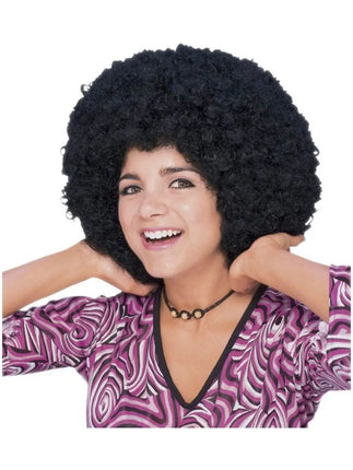 Black Afro Wig (1ct) - Party Expo