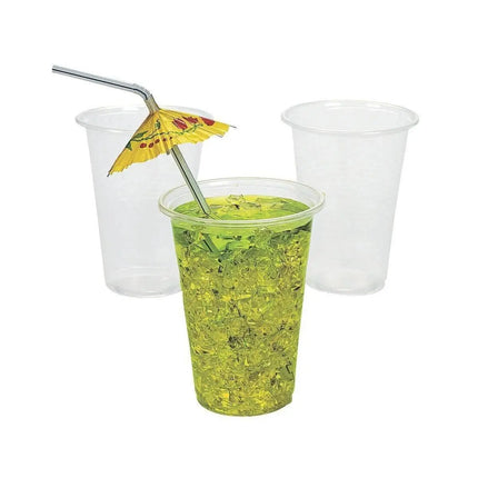Clear Plastic Cups (50ct) - Party Expo
