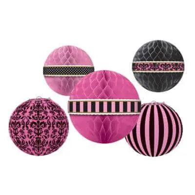 Day In Paris Hanging Paper Decor - Party Expo