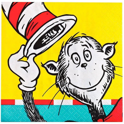 Dr. Suess - Beverage Napkins (16ct) - Party Expo