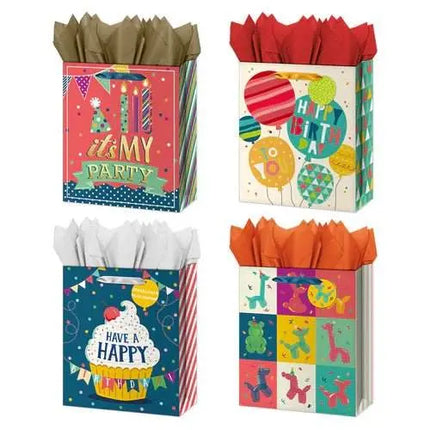 Large Birthday Gift Bags (1ct) - Party Expo