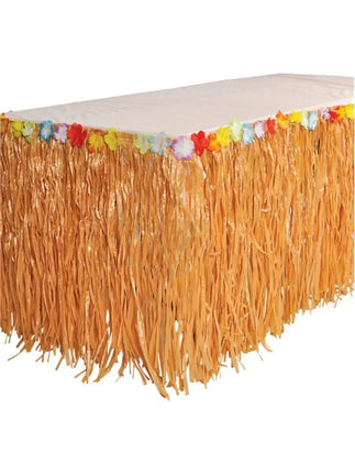 Luau - Artificial Grass Table Skirt - Party Expo