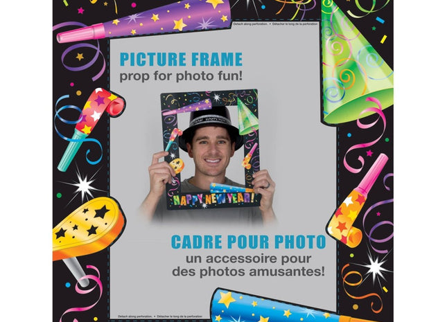 Picture Frame New Year's Eve Photo Booth Prop - SKU:63597 - UPC:011179635979 - Party Expo