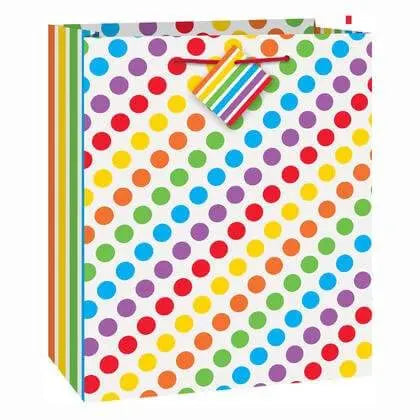 Rainbow Birthday Medium Gift Bag - Party Expo