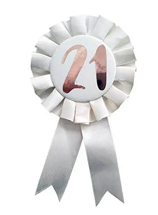 Rose Gold 21st Birthday Girl Sash - Party Expo