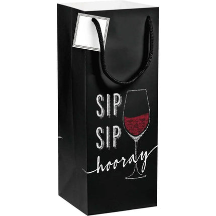 "Sip Sip Hooray" Wine Gift Bag Party Expo