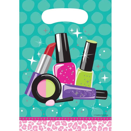 Sparkle Spa Party Loot Bags (8ct) - Party Expo