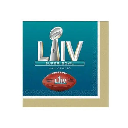 Superbowl 54 - Beverage Napkins (16ct) - Party Expo
