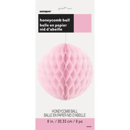 Tissue Paper Honeycomb Lovely Pink Ball 8" - 1ct. Party Expo