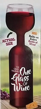 Wine Bottle Glass - Party Expo