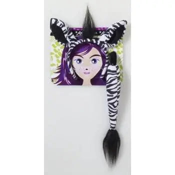Zebra with Tail Costume Kit - Party Expo