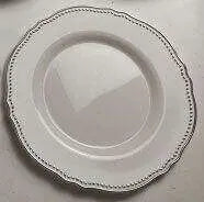 10.4" Vintage Plate with Hot Stamp (15 count) Party Expo