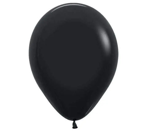 11" Fashion Black Latex Balloons (100pcs) Party Expo