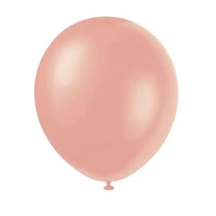 12" Rosegold Pearlized Latex Balloons (8ct) Party Expo