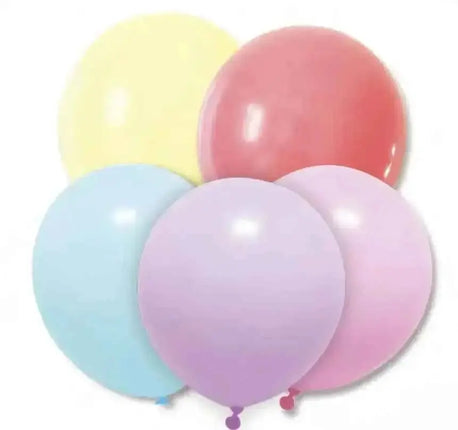12" Pastel Mix Latex Balloons (10ct) - Trico Party Expo