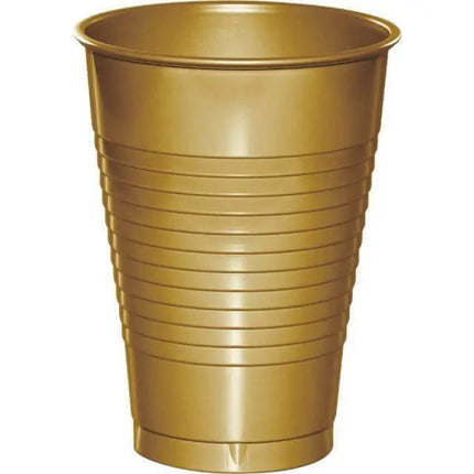 12oz Glittering Gold Tumbler - Party Expo
