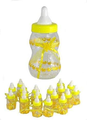 13.5" Baby Bottle Bank - Yellow - SKU:CP82343 - UPC:646573823433 - Party Expo