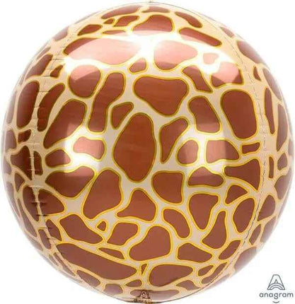 15" Giraffe Orbz Balloon Party Expo