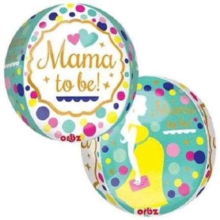 16" Mom to Be Orbz Balloon Party Expo