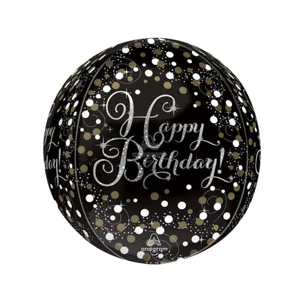 16" Sparkling Birthday Orbz Balloon Party Expo