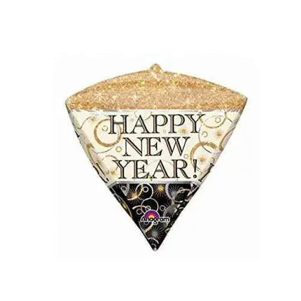 17" New Year Sparkle Diamondz Mylar Balloon Party Expo