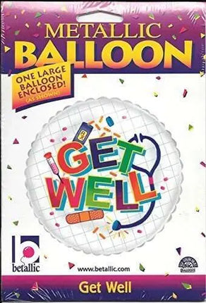 18" Get Well Mylar Balloon Party Expo